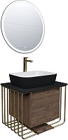 Grossman Мебель для ванной Винтаж 70 GR-4041BW веллингтон/металл золото